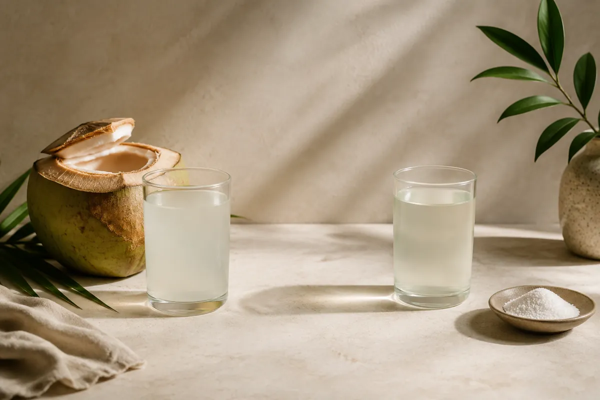 Coconut Water vs Electrolyte Drink: Potassium Against Sodium