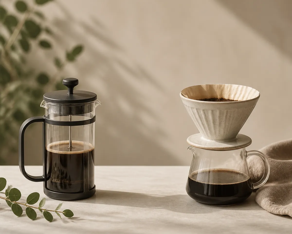 French Press vs Pour Over: The Filter Decides the Drink
