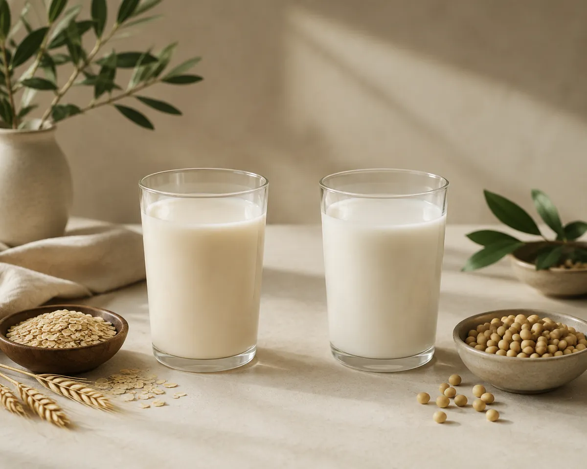 Oat Milk vs Soy Milk: Protein Against Converted Starch